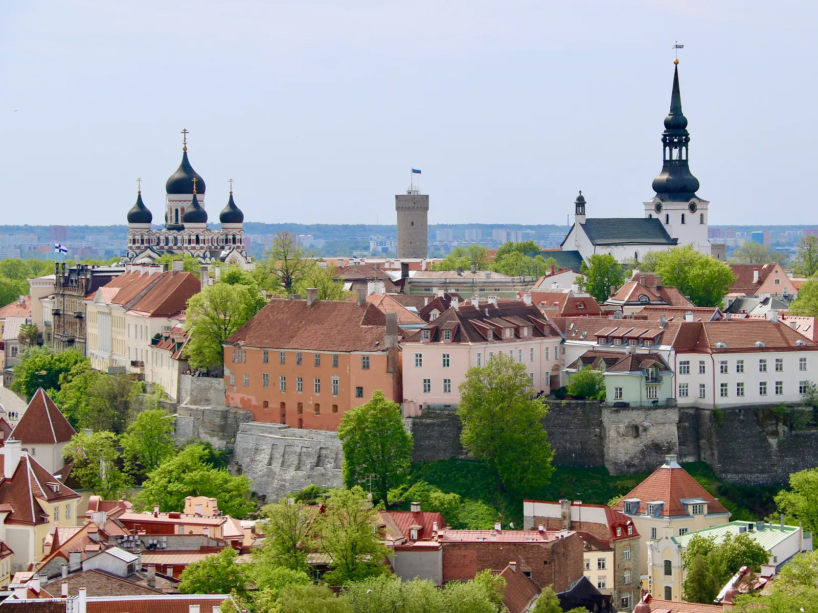 Tallinn old town skyline, Estonia